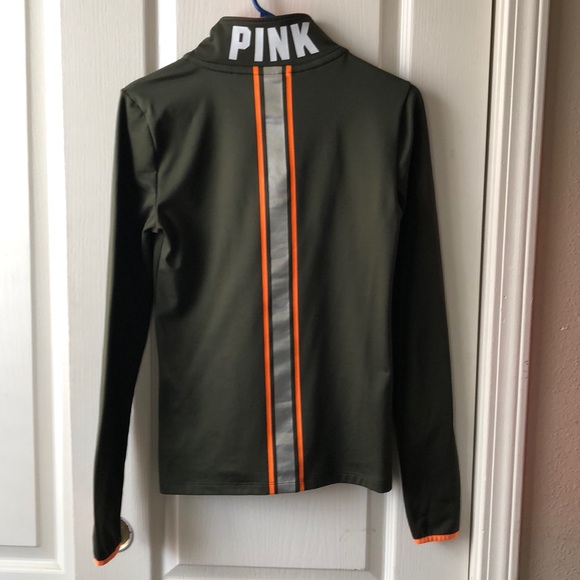 PINK zip up sweater sz S/P - Picture 6 of 7